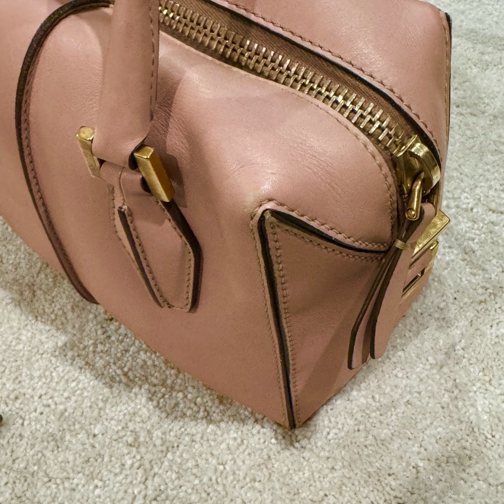 Tod’s D Cube Leather Bauletto Mini pink bag handbag crossbody satchel purse - Picture 5 of 12